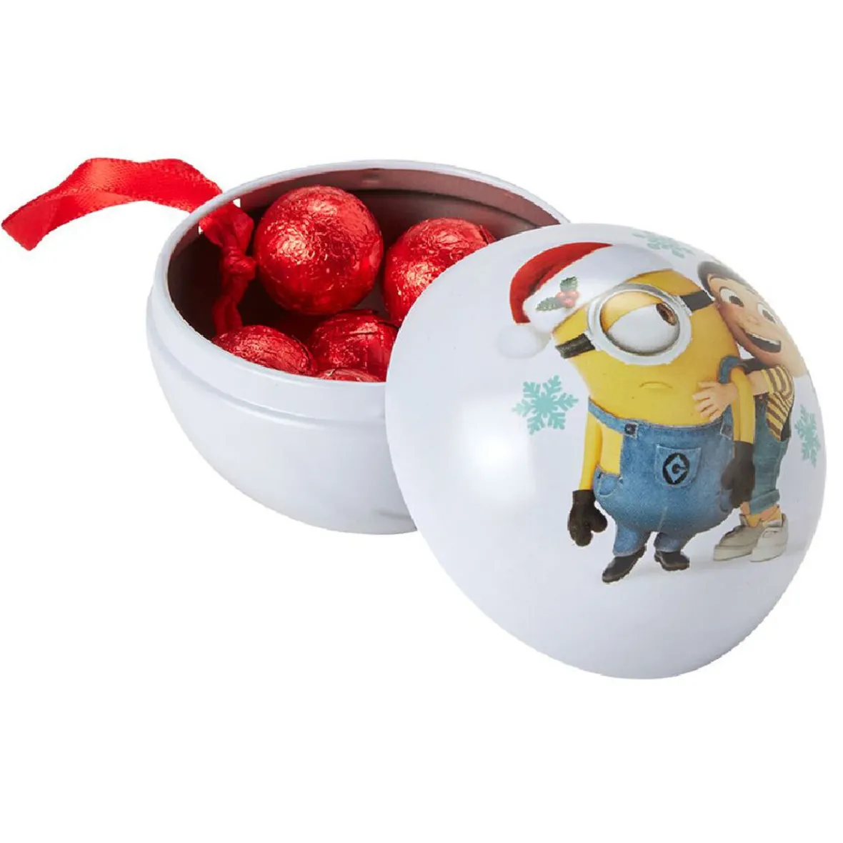 Boule de Noël à suspendre garnie 24 bonbons-Gifi Online