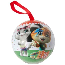 Boule de Noël à suspendre garnie 24 bonbons-Gifi Online