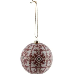 Boule de Noël à suspendre motif carreau ciment-Gifi Sale