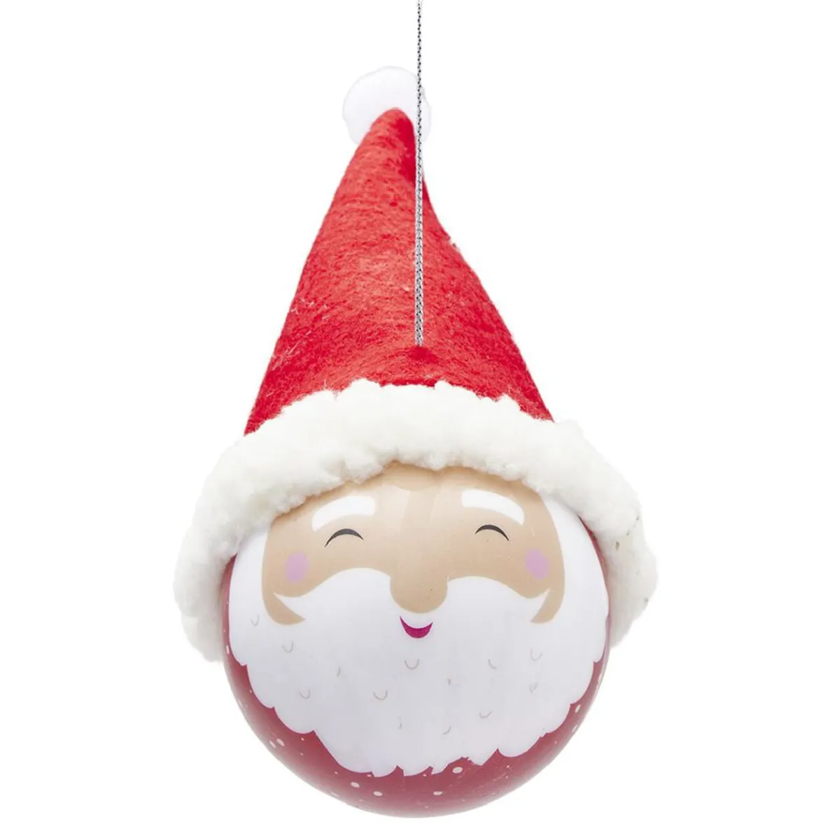 Boule de Noël avec bonnet à suspendre-Gifi New