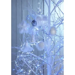 Boule de Noël blanche-Gifi Clearance