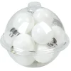 Boule de Noël blanche x12-Gifi