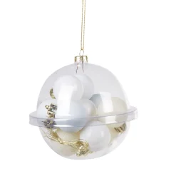 Boule de Noël blanche x12-Gifi Discount