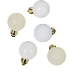 Boule de Noël blanche x12-Gifi Discount