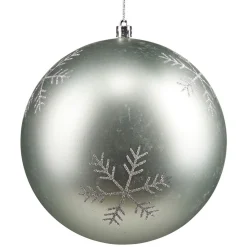 Boule de Noël bleu et argenté x32-Gifi Discount