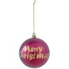 Boule de Noël colorée avec inscription Merry Christmas-Gifi Outlet