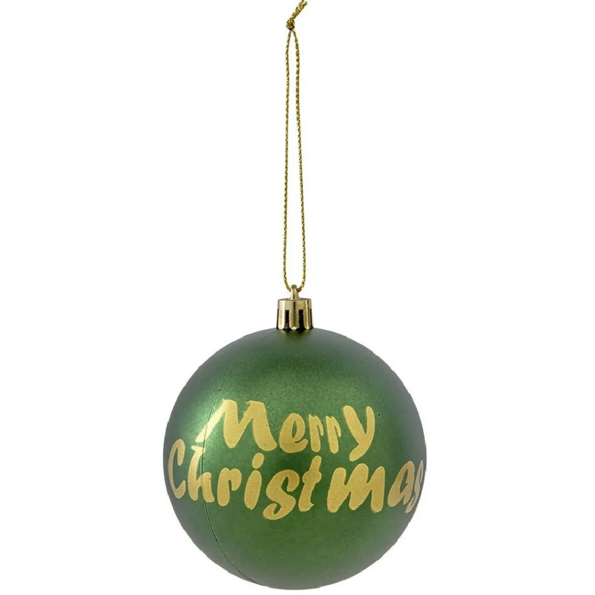 Boule de Noël colorée avec inscription Merry Christmas-Gifi Outlet