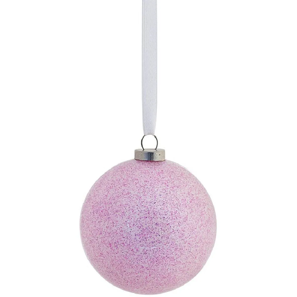 Boule de Noël colorée pailletée-Gifi