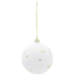 Boule de Noël déco étoiles Ø8 cm-Gifi