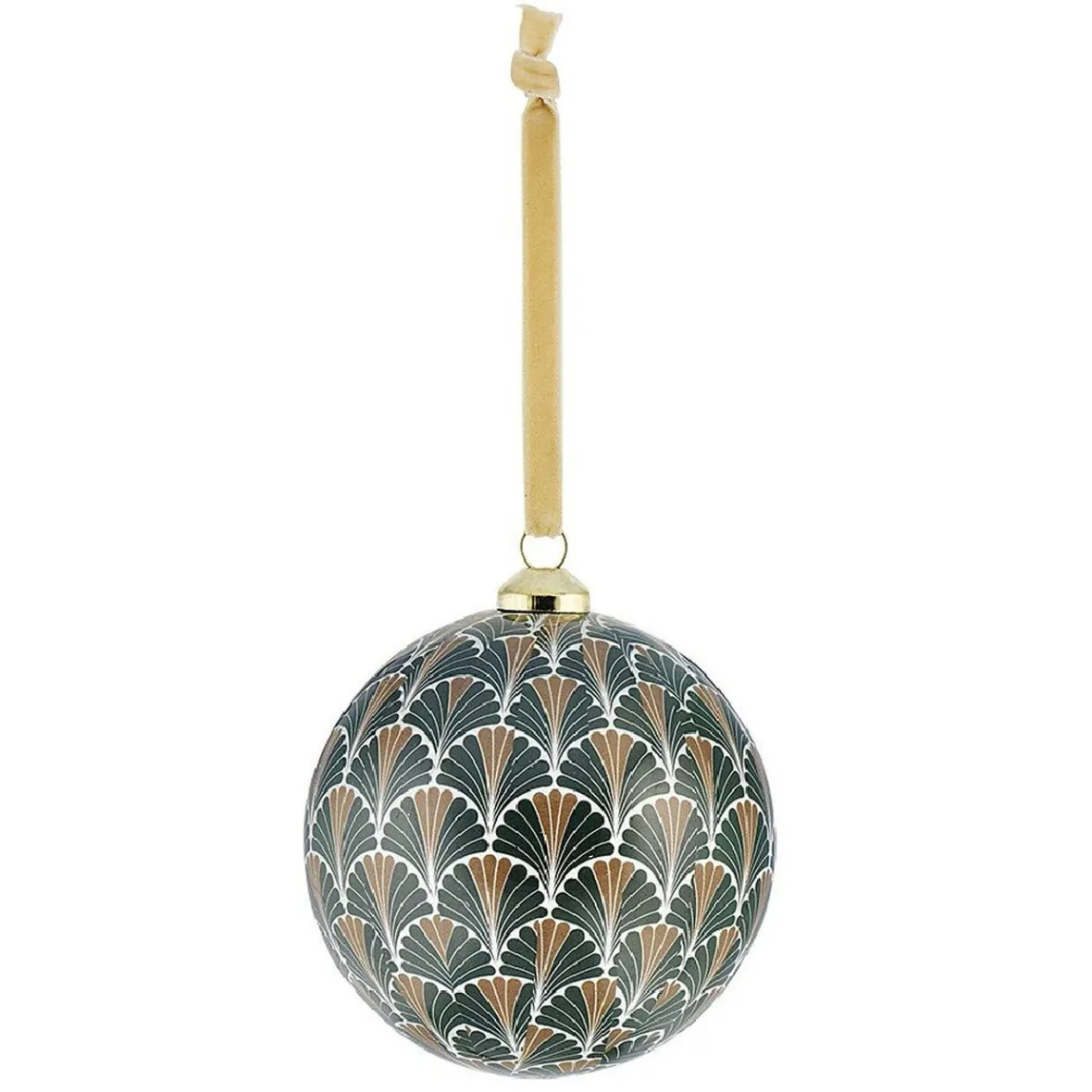 Boule de Noël décor Paradise tropique-Gifi New