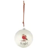 Boule de Noël design champêtre-Gifi Online
