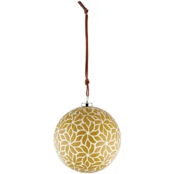 Boule de Noël design champêtre-Gifi Online