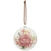 Boule de Noël design exclusif champêtre Ø8 cm-Gifi