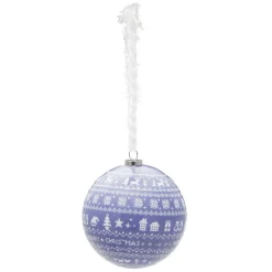 Boule de Noël design exclusif chalet Ø8 cm-Gifi Outlet