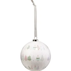 Boule de Noël design floral Ø8cm-Gifi Outlet