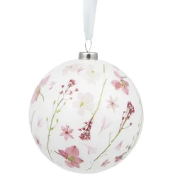 Boule de Noël design jardin d'Hiver Ø8 cm-Gifi Discount