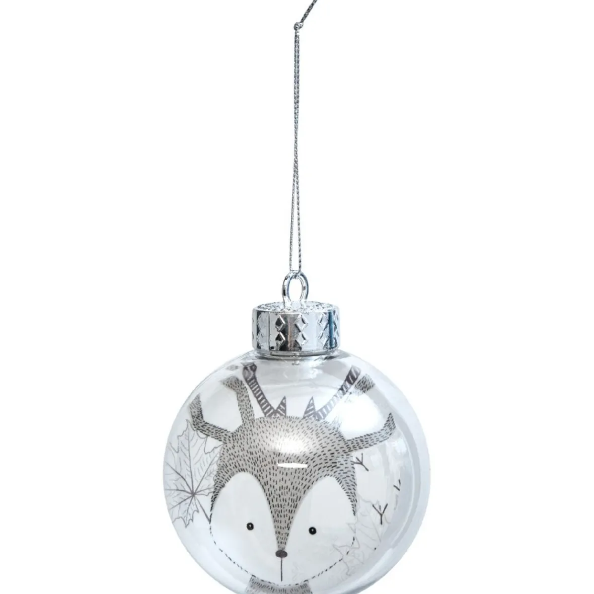 Boule de Noël dessin animal-Gifi Discount