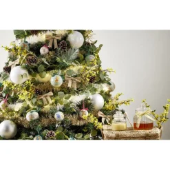 Boule de Noël Disney Bambi blanche et verte-Gifi Hot