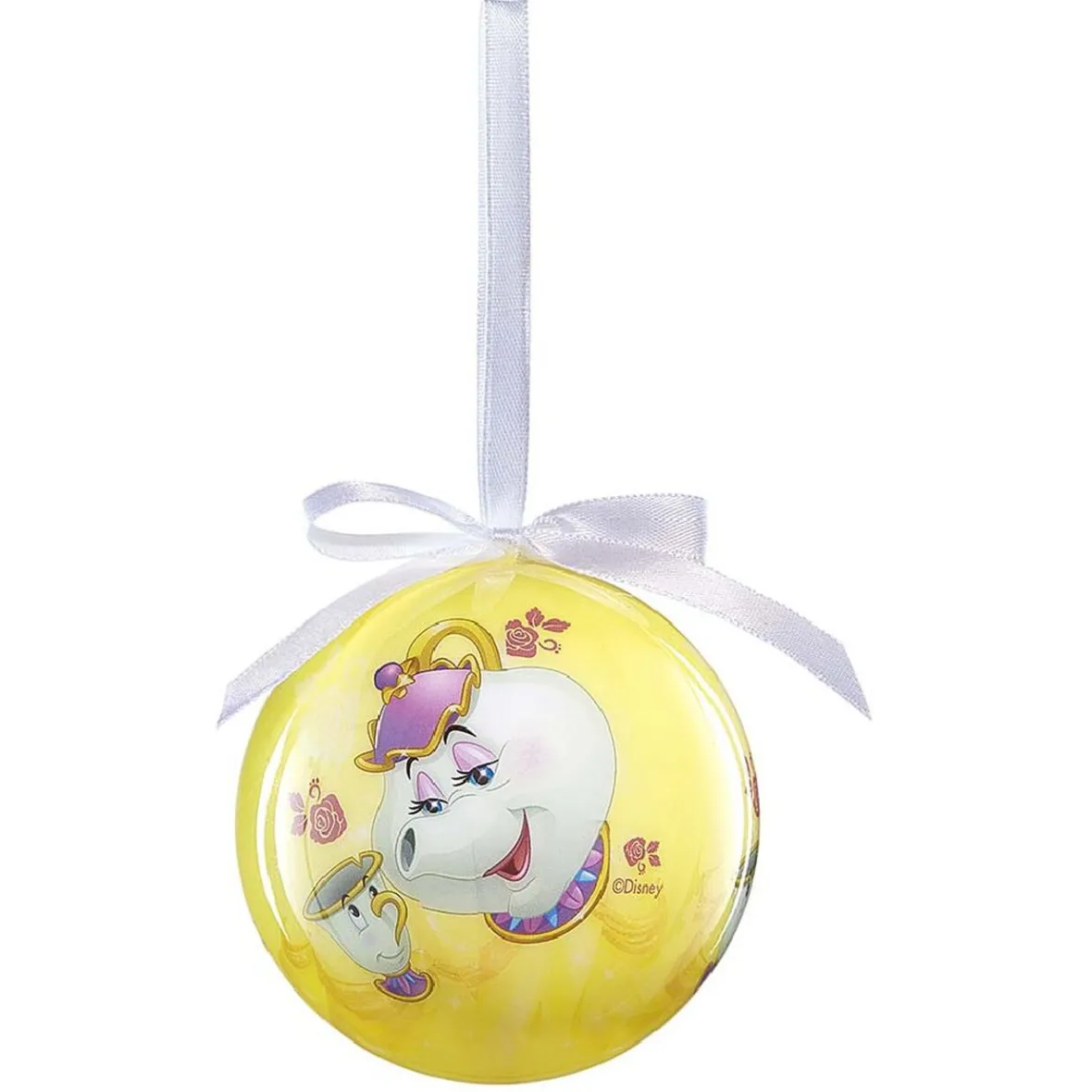 Boule de Noël Disney La Belle et la Bête-Gifi Discount