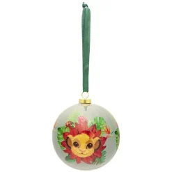 Boule de Noël Disney Le Roi Lion verte et rouge Ø7,5cm-Gifi New