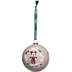 Boule de Noël Disney Mickey gris Ø7,5cm-Gifi Sale
