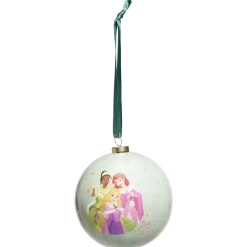 Boule de Noël Disney Princesses vert Ø7,5cm-Gifi Clearance
