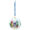 Boule de Noël Disney Stitch bleu Ø7,5cm-Gifi