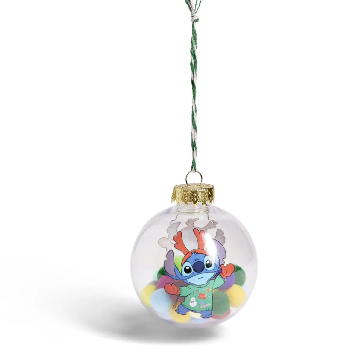 Boule de Noël Disney Stitch Ø8cm-Gifi