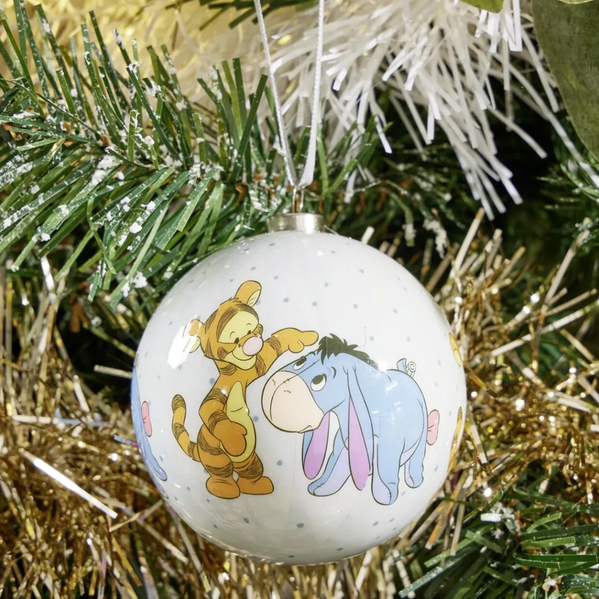 Boule de Noël Disney Winnie Ø7,5 cm-Gifi
