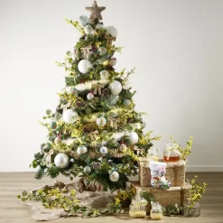 Boule de Noël Disney Winnie L'ourson vert foncé Ø7,5cm-Gifi Online