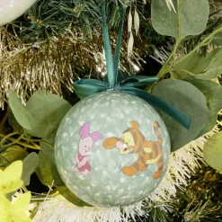 Boule de Noël Disney Winnie L'ourson vert Ø10cm-Gifi Best