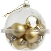 Boule de Noël doré Ø3 cm x12-Gifi Outlet