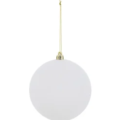 Boule de Noël effet floqué-Gifi Discount