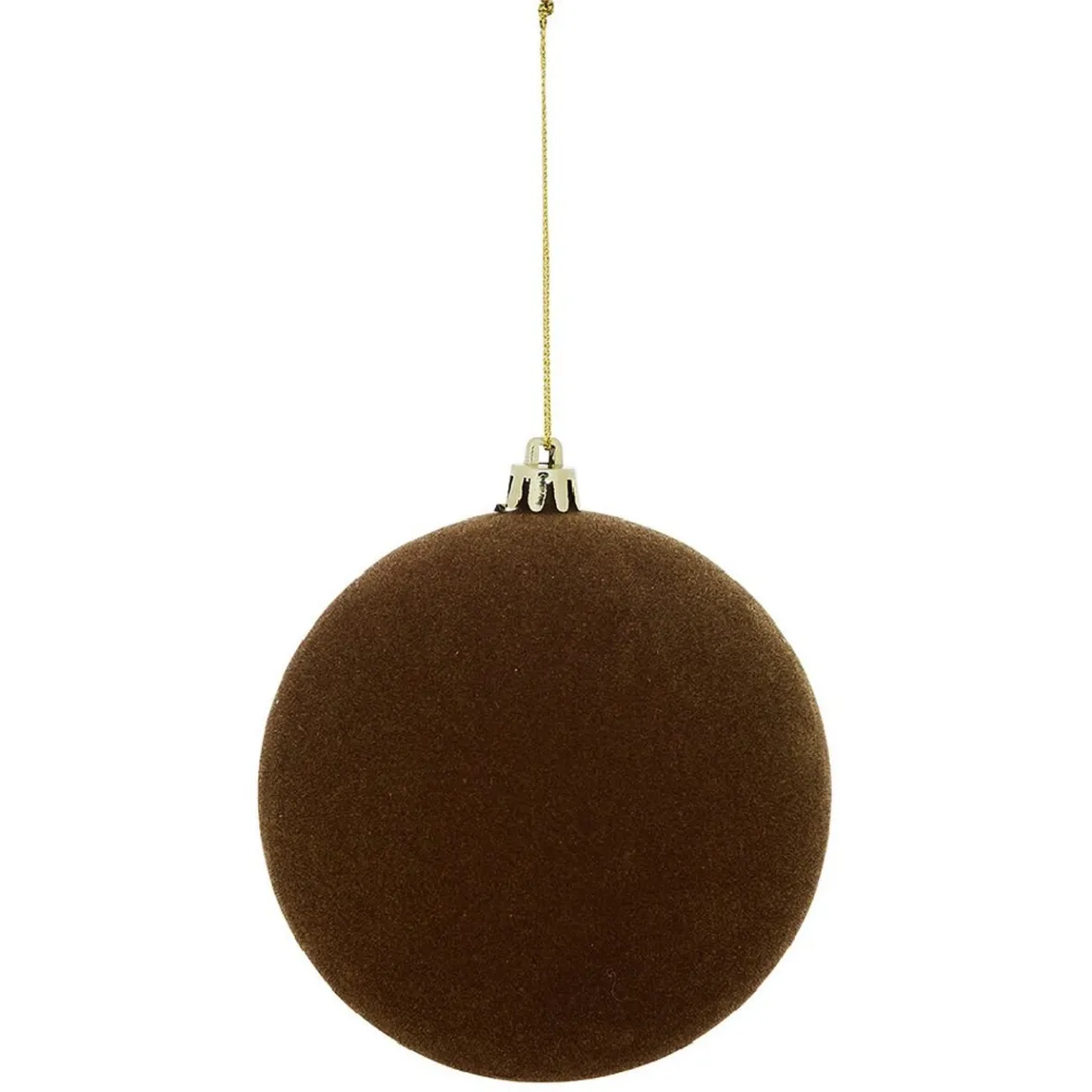 Boule de Noël effet floqué-Gifi Discount