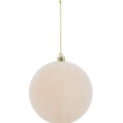 Boule de Noël effet floqué-Gifi Discount