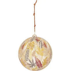 Boule de Noël en mousse design champêtre multicolore-Gifi New