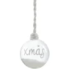 Boule de Noël en verre à suspendre-Gifi Clearance