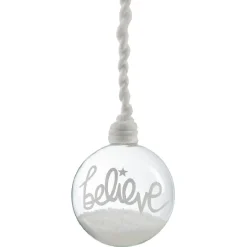 Boule de Noël en verre à suspendre-Gifi Clearance