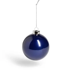 Boule de Noël en verre boréal Ø8cm - 3 modèles-Gifi Online