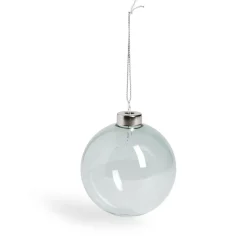 Boule de Noël en verre boréal Ø8cm - 3 modèles-Gifi Online