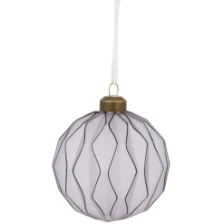 Boule de Noël en verre déco Ø8 cm-Gifi Outlet