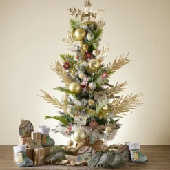 Boule de Noël en verre Disney Le Roi Lion verte et blanche Ø9,5cm-Gifi Sale