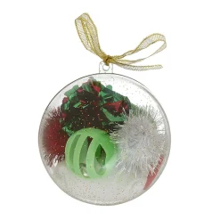 Boule de Noël en verre transparent x6-Gifi Outlet
