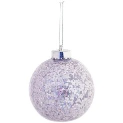 Boule de Noël finition sequin-Gifi Clearance