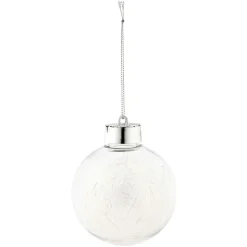 Boule de Noël garnie de cheveux d'ange-Gifi Online