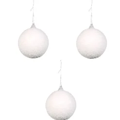 Boule de Noël imitation neige X3-Gifi Online
