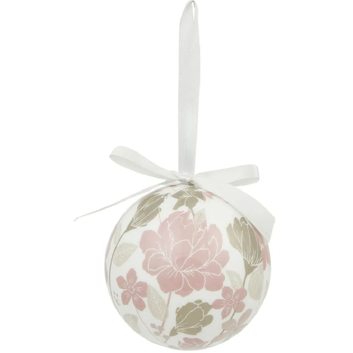 Boule de Noël motif et inscription Merry Christmas Ø8 cm-Gifi Discount