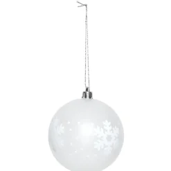 Boule de Noël motif flocon-Gifi Online