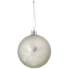 Boule de Noël motif tradition brillant-Gifi Clearance