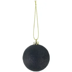 Boule de Noël mousse pailletée-Gifi